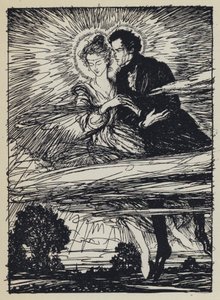 Ilustración para Maud de Tennyson de Edmund Joseph after Sullivan
