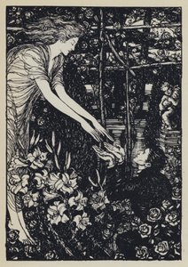 Ilustración para Maud de Tennyson de Edmund Joseph after Sullivan