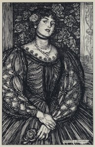 Tennyson, Ilustración para Un Sueño de Mujeres Hermosas y Otros Poemas