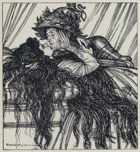Tennyson, Ilustración para Un Sueño de Mujeres Hermosas y Otros Poemas de Edmund Joseph after Sullivan