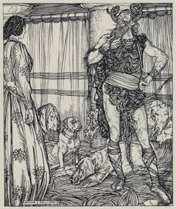 Tennyson, Ilustración para Un Sueño de Mujeres Hermosas y Otros Poemas de Edmund Joseph after Sullivan