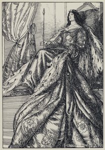 Tennyson, Ilustración para Un Sueño de Mujeres Hermosas y Otros Poemas
