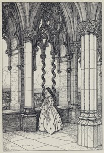 Tennyson, Ilustración para Un Sueño de Mujeres Hermosas y Otros Poemas de Edmund Joseph after Sullivan
