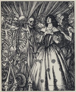 Tennyson, Ilustración para Un Sueño de Mujeres Hermosas y Otros Poemas de Edmund Joseph after Sullivan