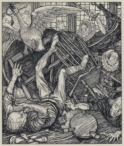 Tennyson, Ilustración para Un Sueño de Mujeres Hermosas y Otros Poemas