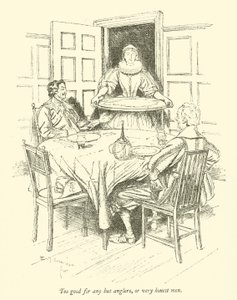 Demasiado bueno para cualquiera excepto pescadores o hombres muy honestos de Edmund Joseph after Sullivan