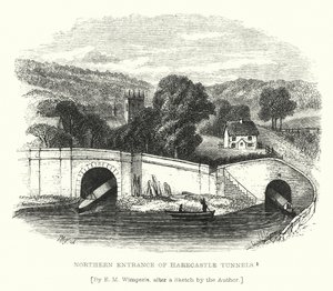 Entrada norte de los túneles de Harecastle de Edmund Morison (after) Wimperis