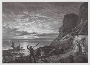Off for the Cruise (grabado) de Edmund Morison (after) Wimperis