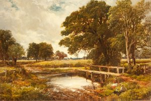 Un vado en Hampshire, 1891