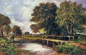El vado, 1890 de Edmund Morison Wimperis