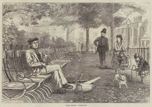 Octubre frío, Rotten-Row de Edmund Richard White