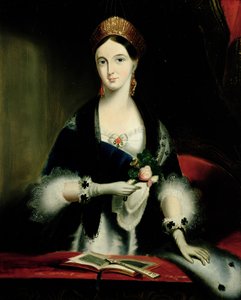 La Reina Victoria en el Teatro Drury Lane de Edmund Thomas Parris