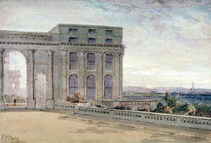 Vista de Chester Terrace, Regent