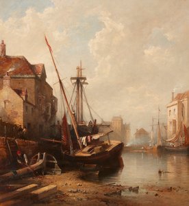 El Puerto de Leith de Edmund Thornton Crawford