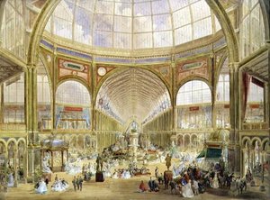 Interior de la Exposición Internacional de 1862 de Edmund Walker