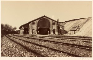 Estación de Longueau, 1855 (foto)