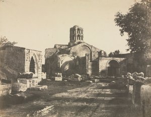 Saint-Honorat, cerca de Arles de Edouard Denis Baldus