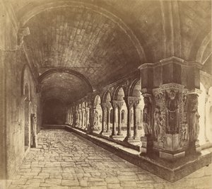 [Arles. Claustro de San Trófimo] de Édouard Baldus