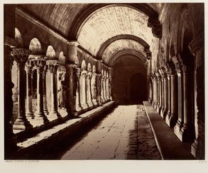 Arlés, claustro de Saint-Trophime de Édouard Baldus