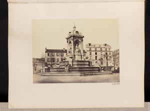 [Fontaine Saint Sulpice] (nº 76) de Édouard Baldus