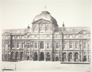 Louvre: Pabellón del Reloj de Édouard Baldus