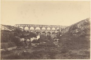 Puente del Gard de Édouard Baldus