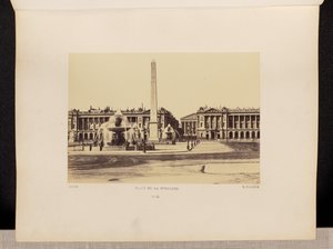 Plaza de la Concordia (nº 45) de Édouard Baldus