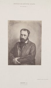 Retrato de Paul Chenavard, de la serie Historia de los Artistas Vivos de Édouard Baldus