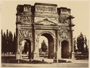 Arco romano, Orange de Édouard Baldus