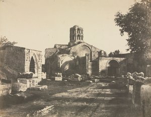 Saint-Honorat, cerca de Arles, 1853 de Édouard Baldus