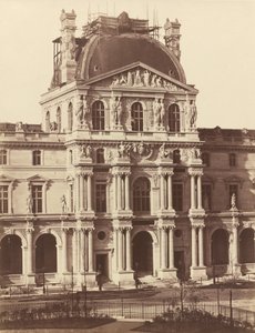 Vista del Louvre, 1855-1857