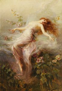 Una ninfa de Édouard Bisson