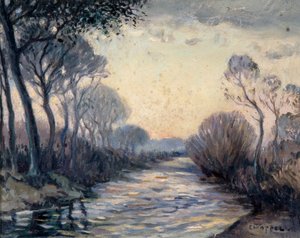 Río Cagnes de Edouard Chappel