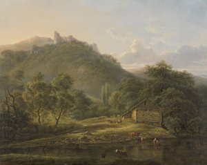 En el río Sambre de Edouard Delvaux