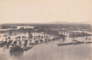 Aviñón (Inundación de 1856) de Edouard Denis Baldus