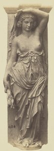Cariatide por Victor Vilain, Decoración del Louvre, París
