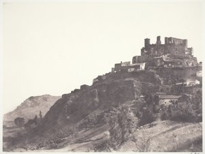 Castillo de Murol en Auvernia de Edouard Denis Baldus