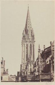 Iglesia de Saint-Pierre, Caen de Edouard Denis Baldus