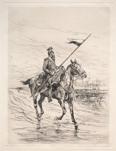 Una uhlan de Edouard Detaille