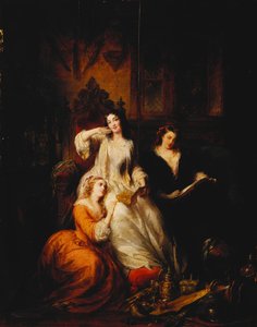 La herencia, 1851 de Edouard Ender