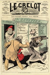 Portada de Le Grelot, número 423 de Edouard Guillaumin Pepin
