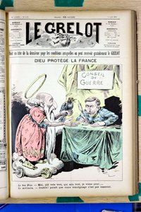 Portada de Le Grelot, número 1478, Satírico en Colores