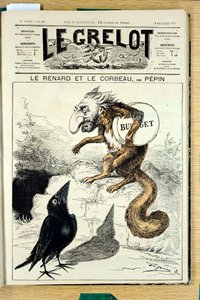 Portada de "Le Grelot", número 348, Satírico en Colores