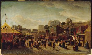 Parque de atracciones, plaza Saint-Pierre, Montmartre