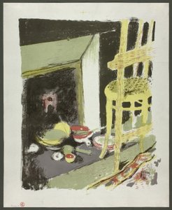 El hogar, lámina ocho de Paisajes e interiores de Édouard Jean Vuillard