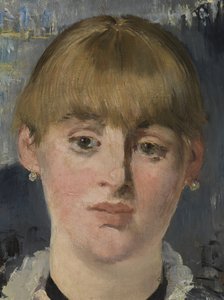 Un bar en el Folies-Bergère (detalle) de Édouard Manet