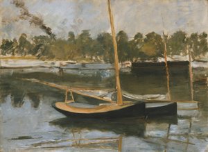 Argenteuil, estudio de barco, 1874 de Édouard Manet