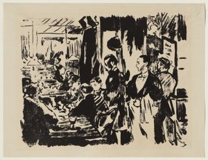 En el café de Édouard Manet
