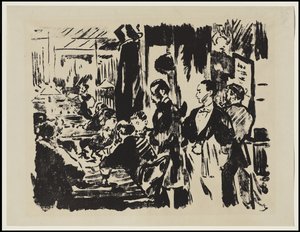 En el Café, 1874 de Édouard Manet