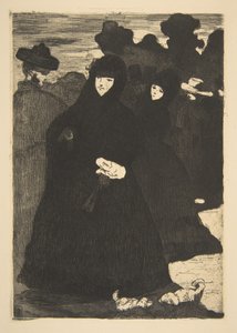 En el Prado, 1863, retocado ca. 1867 de Édouard Manet